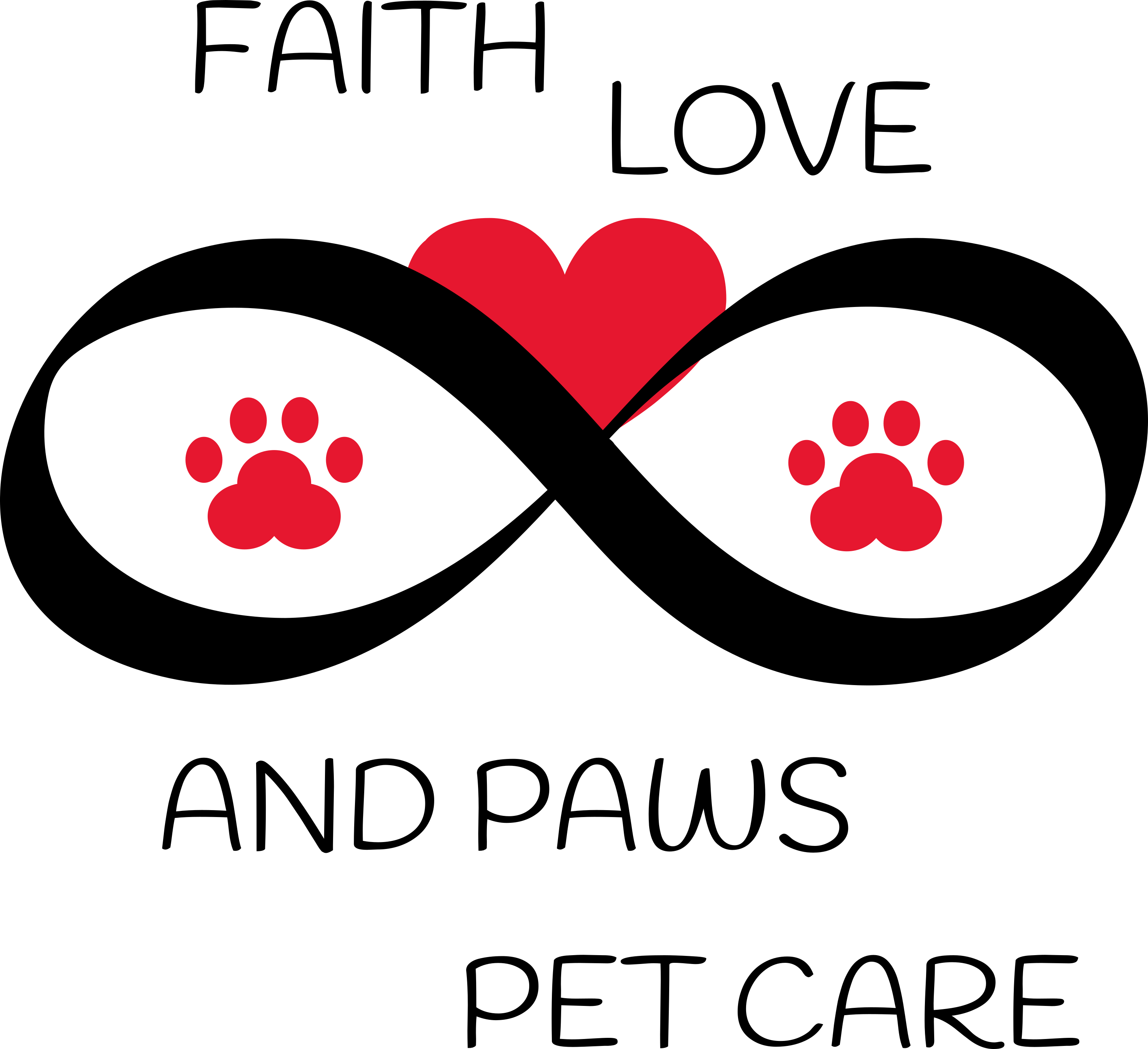 Color Logo Transparent - Dog Clipart (2985x2727), Png Download