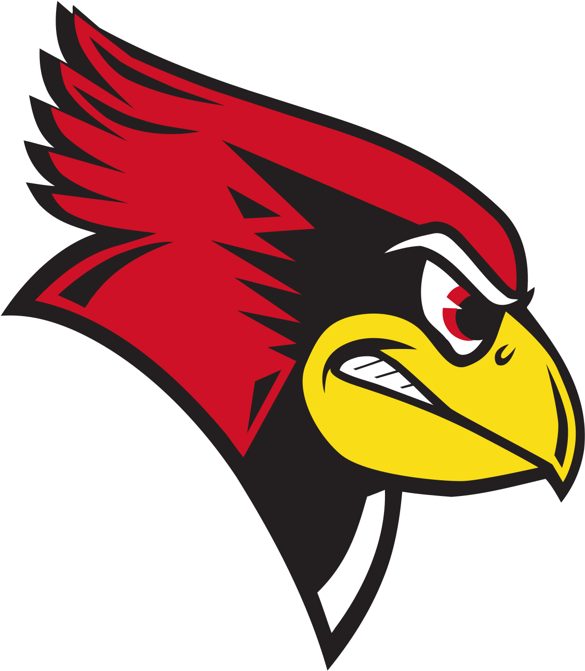 Today We Welco Illinois State Athletics Logo - Illinois State University Redbird Clipart (1200x1378), Png Download