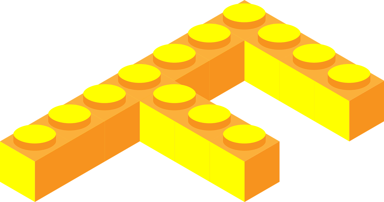 Lego Letter F - Png Billeder Clipart (1280x672), Png Download