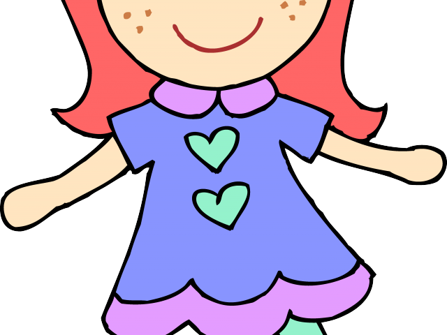 Doll Clipart Dolly - Cute Doll Clipart Hd - Png Download (640x480), Png Download