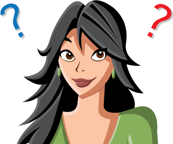 Student Question - Cartoon Clipart (800x500), Png Download