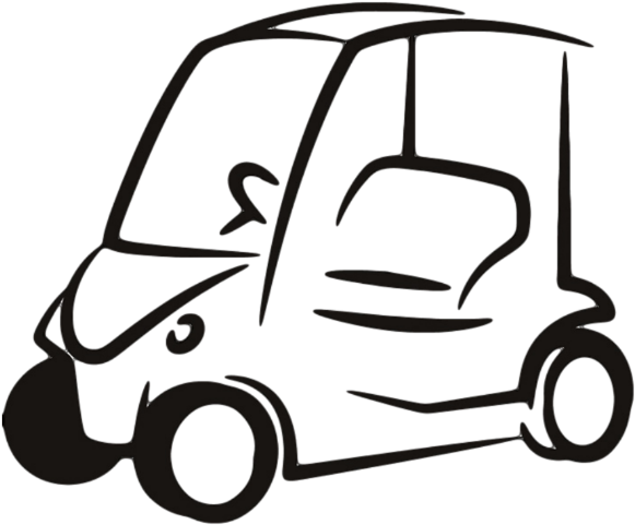 San Pedro Ambergris Caye Belize Golf Cart Rental - Ocean Breeze Golf Cart Rental Clipart (600x600), Png Download