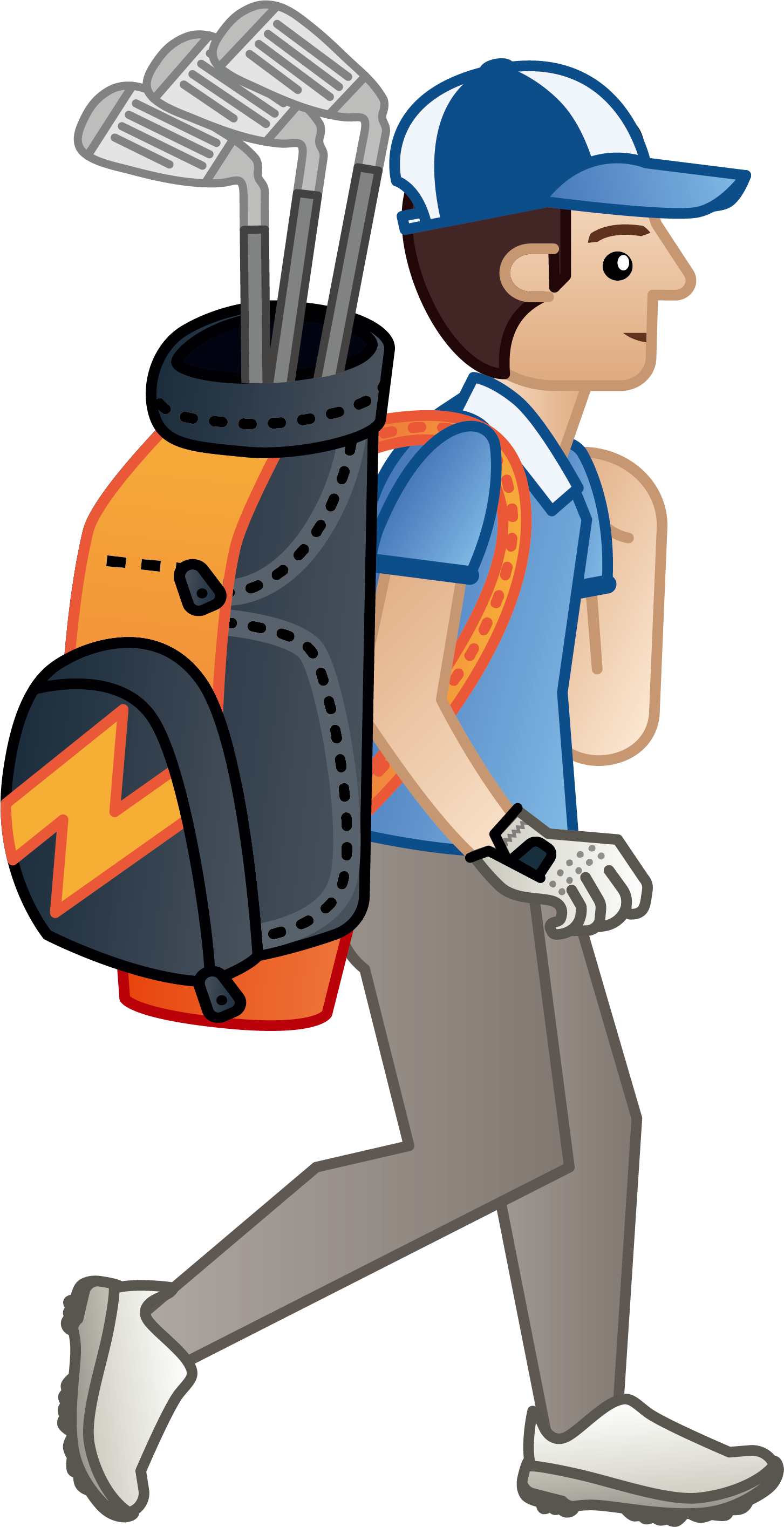 Svg Black And White Stock Clip Art Someone Who Plays - Cartoon - Png Download (1453x2829), Png Download