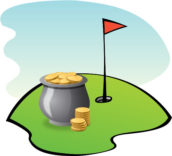 Golf Clipart Gold Club - Mini Golf Course Clipart - Png Download (682x530), Png Download