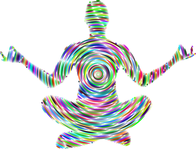 Strengthen Your Body And Calm Your Mind Surrounded - Effect Of Colors On Body Clipart (650x495), Png Download