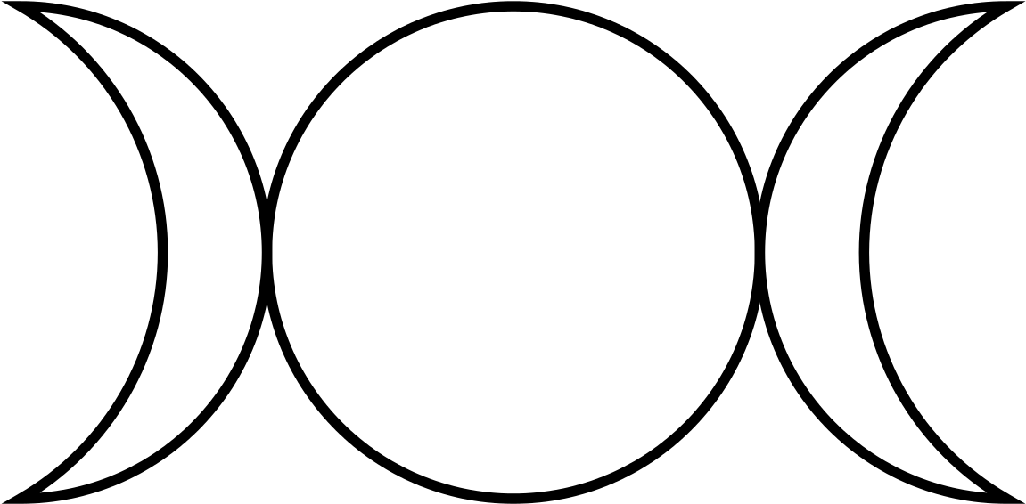 Continuing Counter Reformation - Waxing Full And Waning Moon Clipart (800x412), Png Download