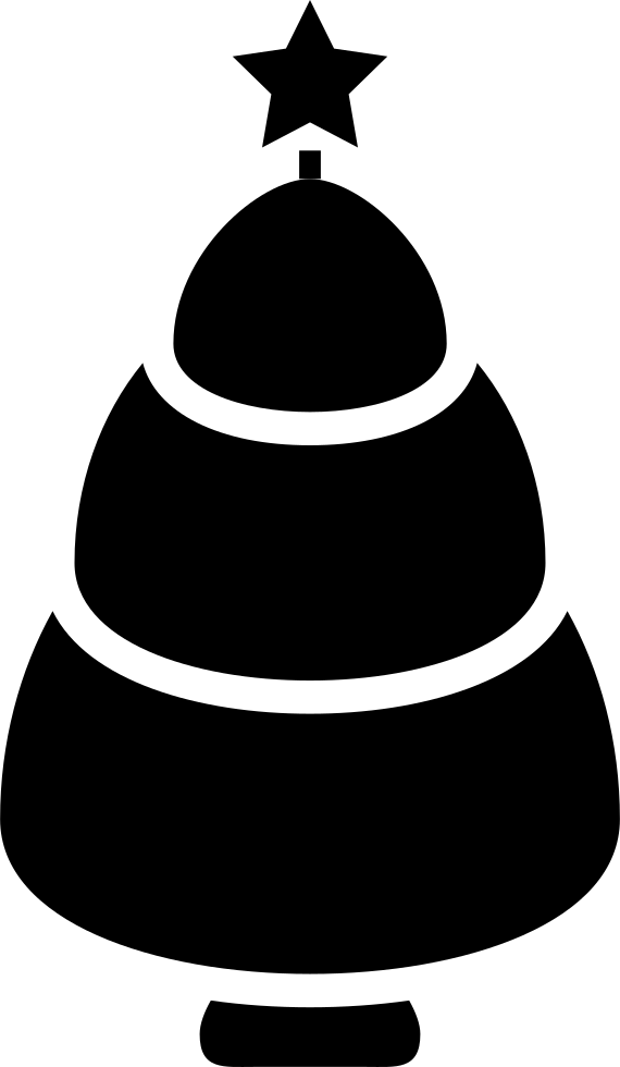 Christmas Tree Comments Clipart (570x980), Png Download