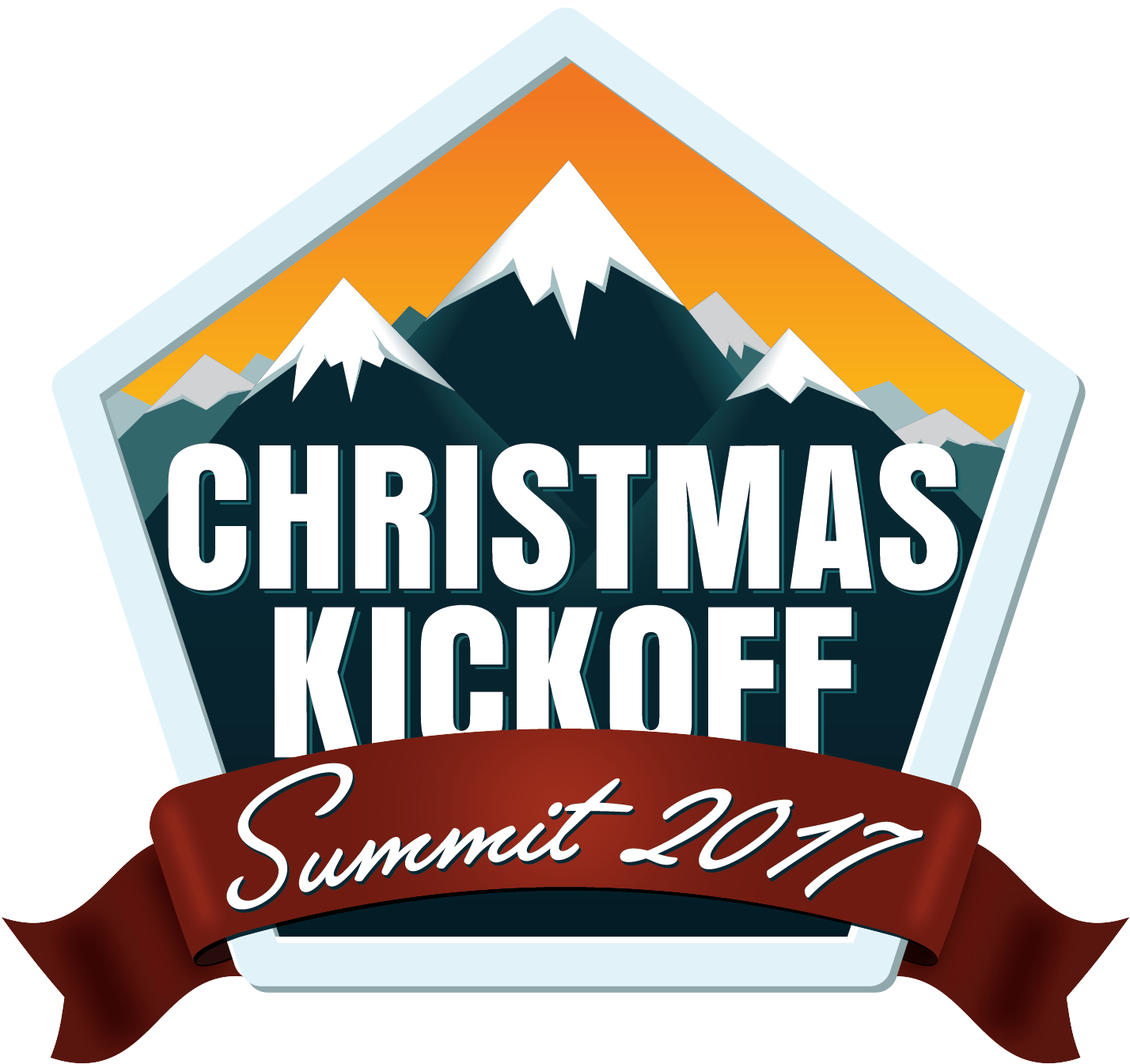Christmas Kickoff Summiit Logo Clipart (1428x1345), Png Download