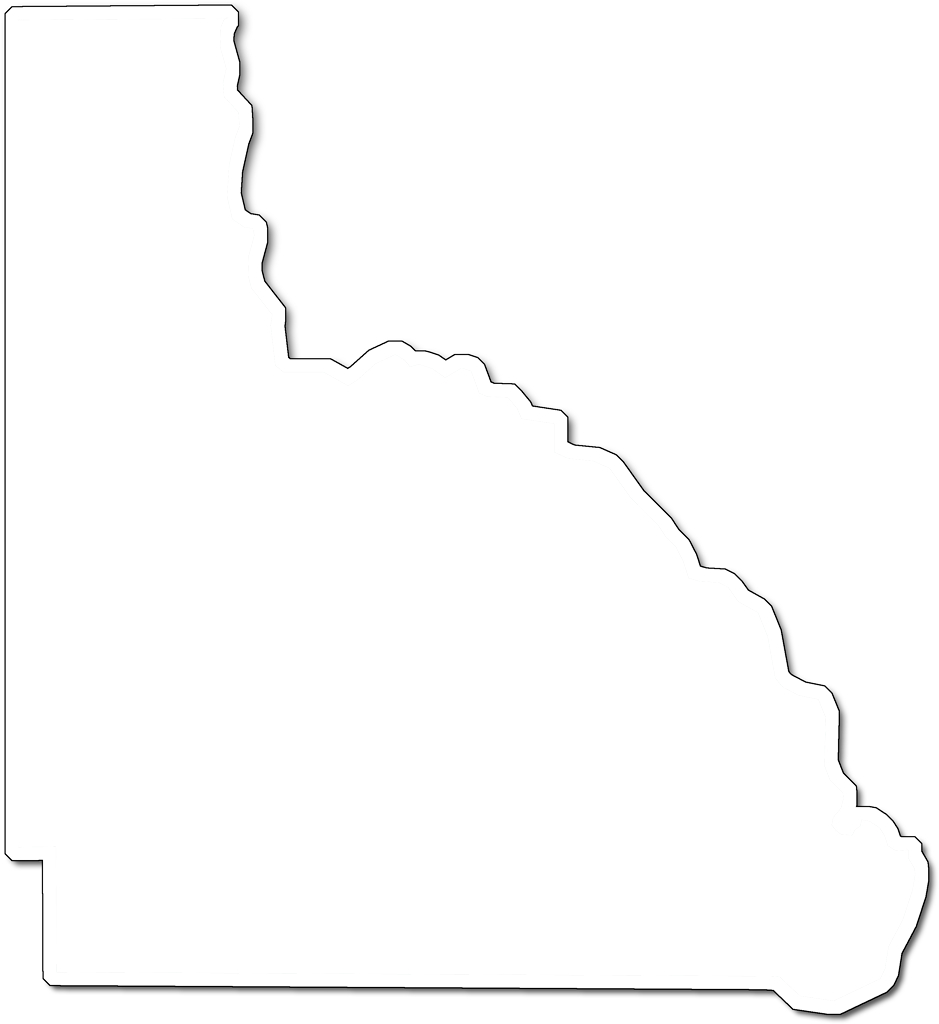 A Map Of Lafayette With An Outer Shadow Around The Clipart (939x1024), Png Download