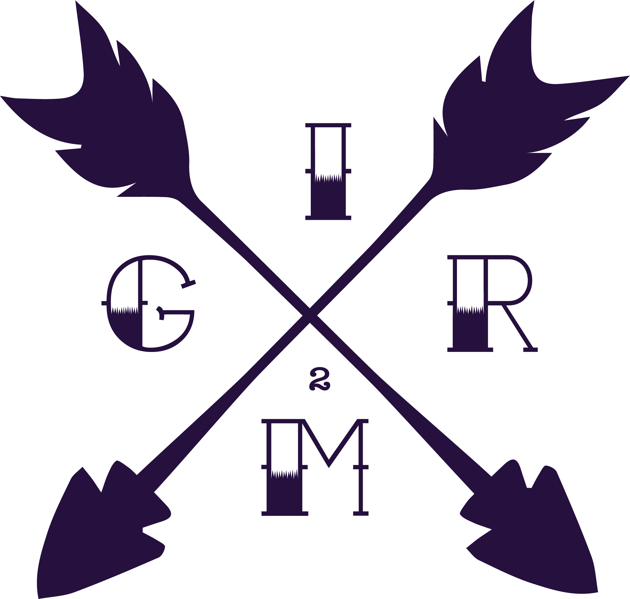 Grimm Tattoo - North East South West Drawing Clipart (2086x1981), Png Download