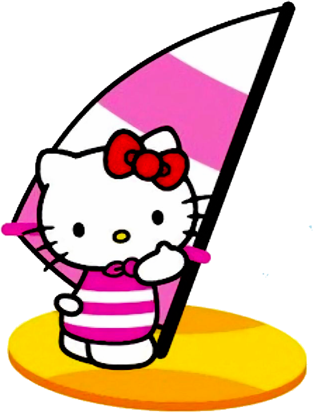 Hallo Kitty, Sanrio, Anna Frozen, Glitters, Easy Crafts, - Background Hello Kitty Hd Clipart (1226x1484), Png Download