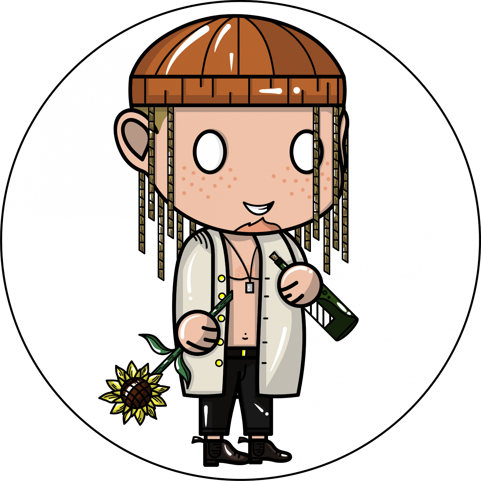 Clouds Illustration Png - Cartoon Clipart (1612x1612), Png Download