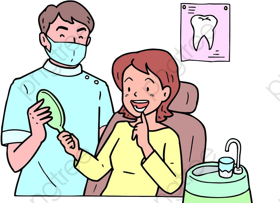 Dentist With Oral - 歯科 Clipart (929x652), Png Download