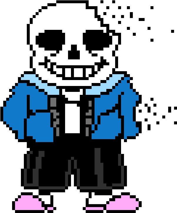 Papyrus I Dont Feel So Good - Xxxtentacion Pixel Art Minecraft Clipart (660x770), Png Download