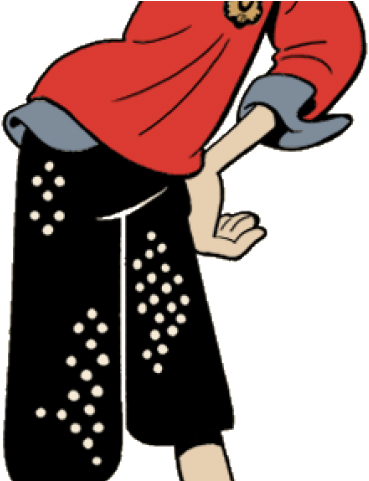 Hair Clipart Makeup Artist - Olive Et Popeye - Png Download (640x480), Png Download