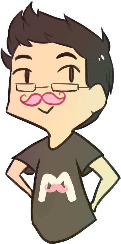 I Want To Dance Like An Epileptic Squid On Acid - Markiplier Fan Art Easy Clipart (423x852), Png Download