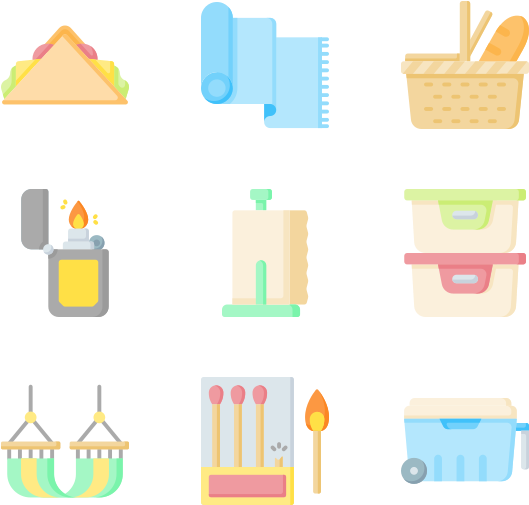 Picnic - Illustration Clipart (600x564), Png Download