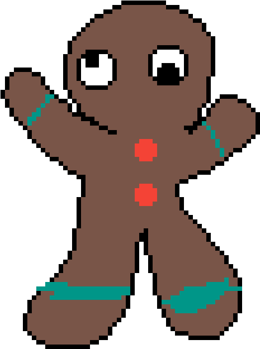 Gingerbread Oof - Cartoon Clipart (1125x900), Png Download