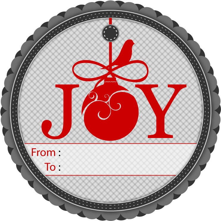 Christmas Gift Tags - Goodyear Wrangler At S Clipart (750x750), Png Download