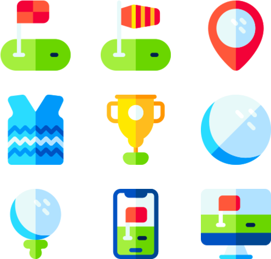 Golf Clipart (600x564), Png Download