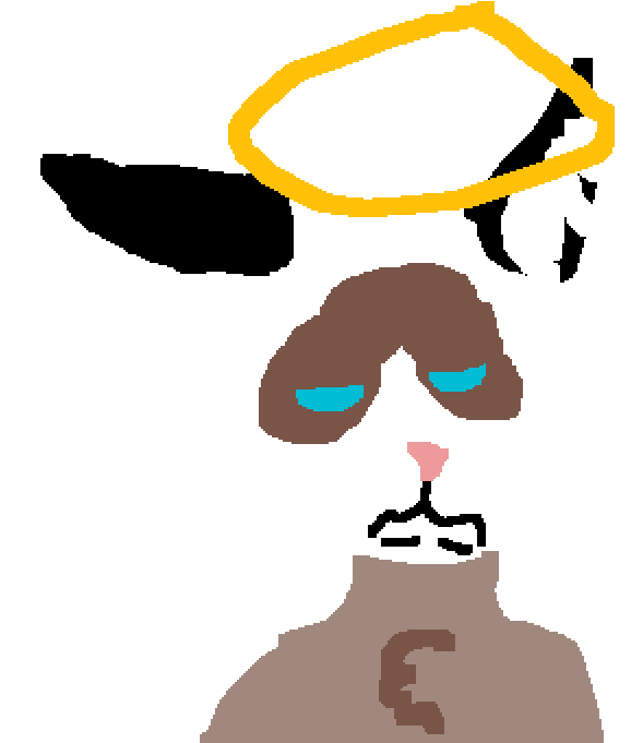 Rip Grumpy Cat Clipart (840x700), Png Download