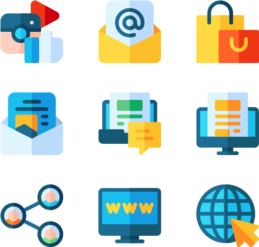 Digital Marketing Clipart (600x564), Png Download