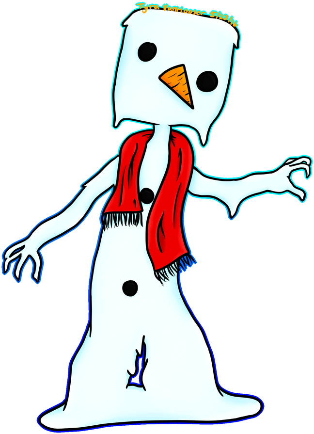 Melting Baki - Cartoon Clipart (801x998), Png Download