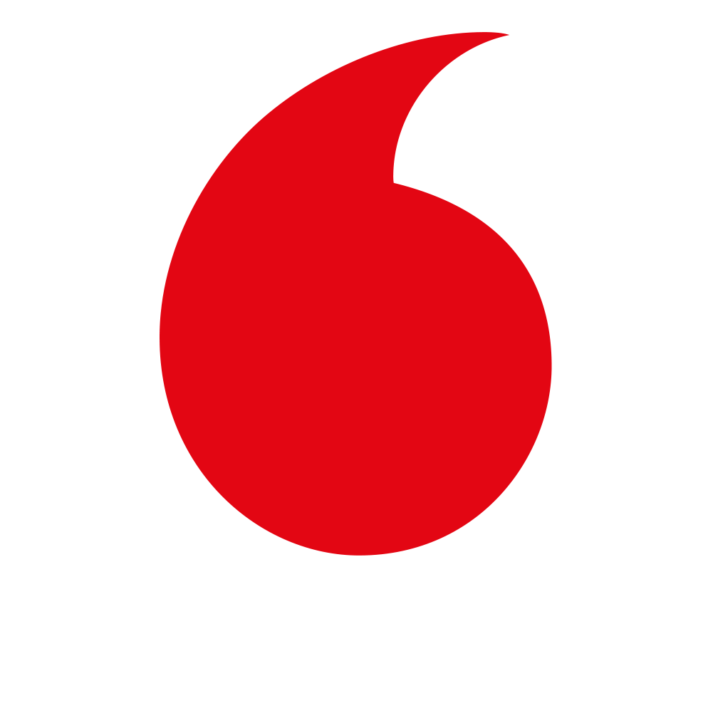 Kreiert Eine Native Advertising Kampagne, Die Millennials - Vodafone New Logo Red Clipart (1001x1001), Png Download