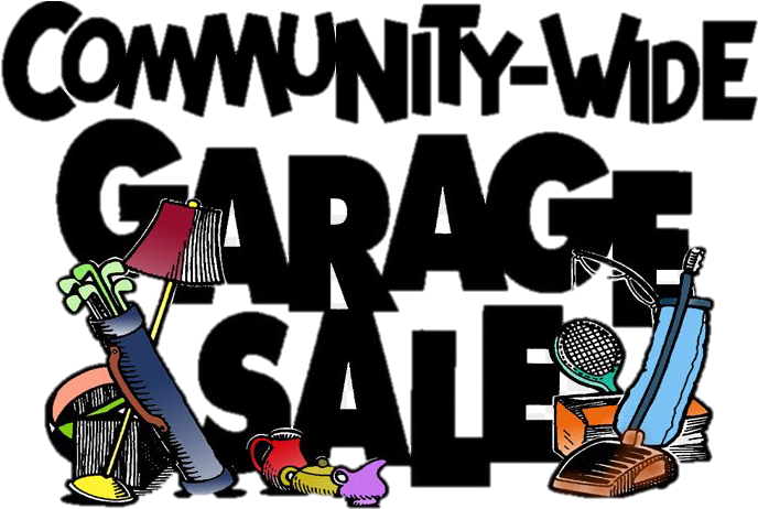 Community Garage Sale - Community Garage Sale Clip Art Free - Png Download (900x520), Png Download