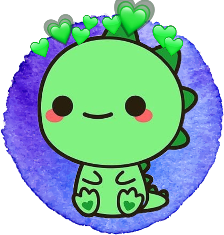 Dino Sticker - Cutest Dinosaur In The World Clipart (750x797), Png Download