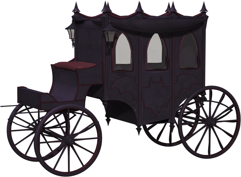 Vampire Carriage Clipart (1032x774), Png Download