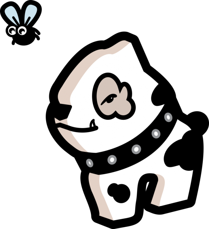 Product Shopping Dog Cart T Shirt Flyer Dogman Clipart (700x769), Png Download