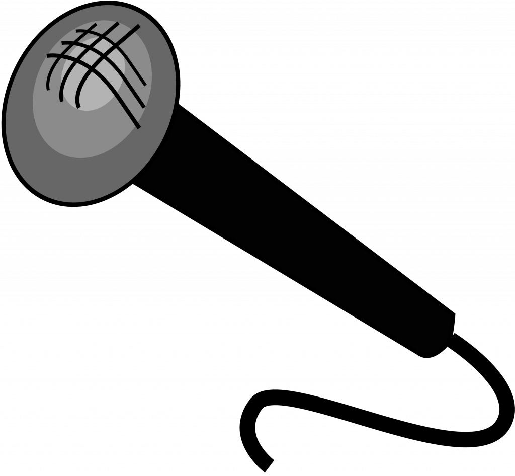 Large Size Of Coloring Page - Microphone Clipart Transparent Background - Png Download (1024x946), Png Download