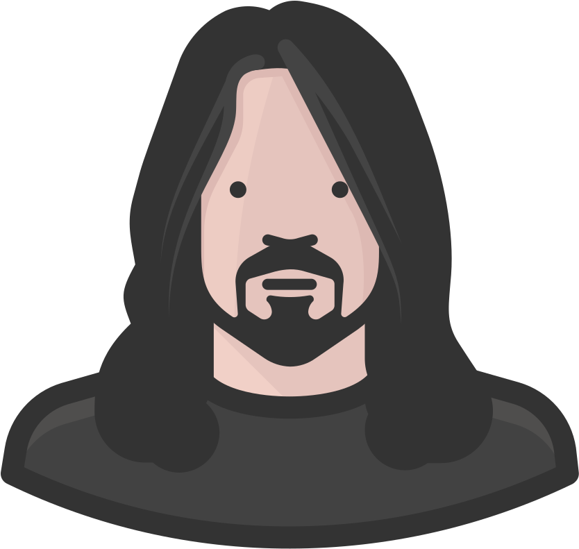 Download Svg Download Png - Cartoon Grohl Clipart (1024x1024), Png Download