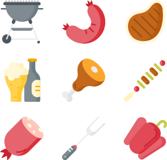 Barbecue Clipart (600x564), Png Download