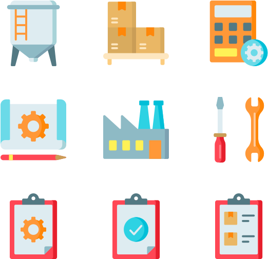Manufacturing Clipart (600x564), Png Download