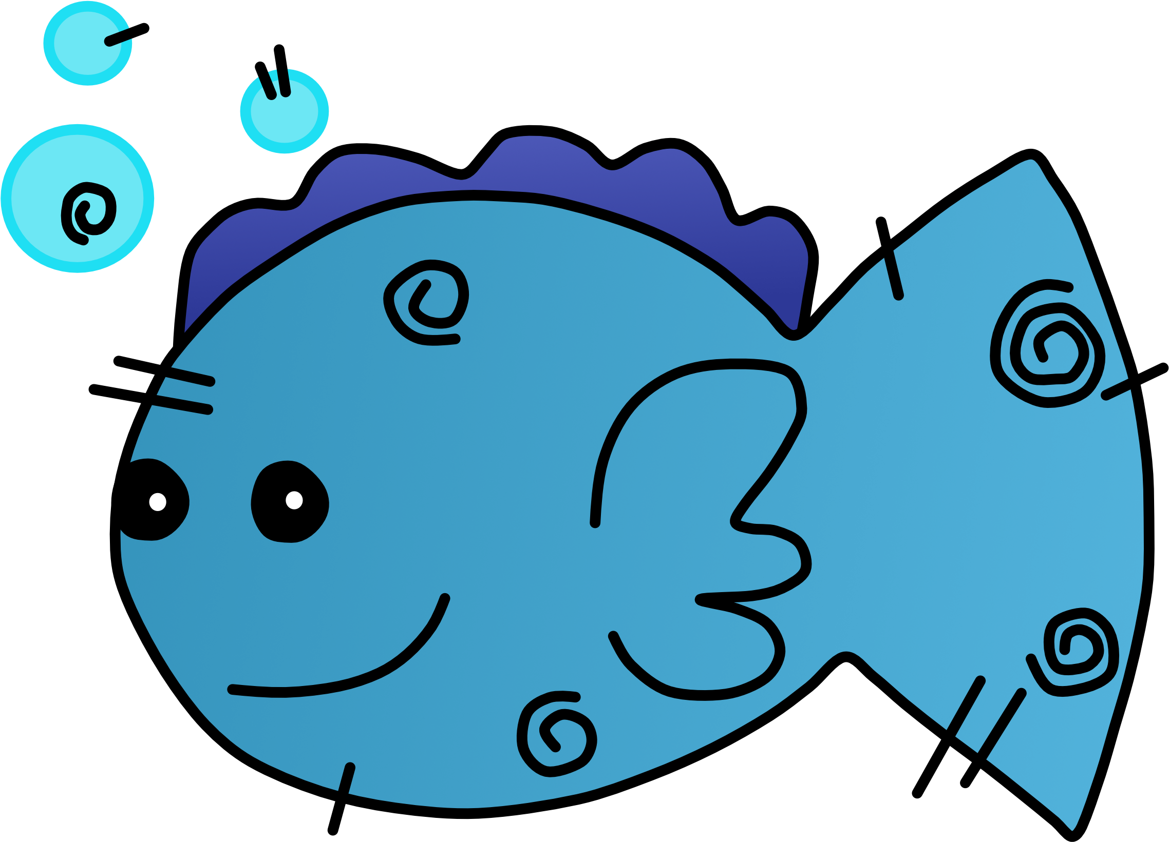 Ocean Animal Science Clipart (2276x1641), Png Download