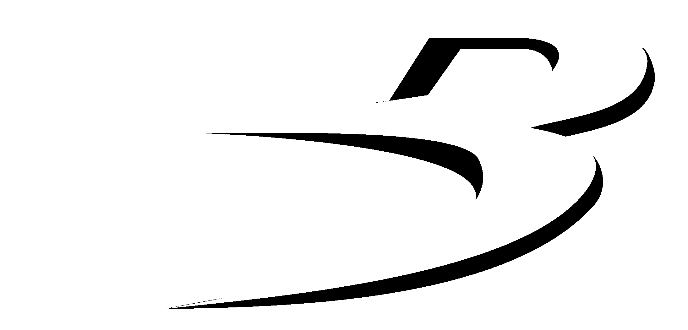 Bakersfield Blitz Logo Black And White - Crescent Clipart (2400x2400), Png Download