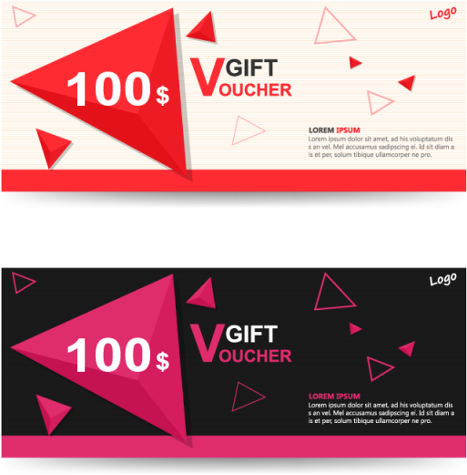 Colorful Gift Voucher - Free Voucher Design Template Clipart (640x640), Png Download