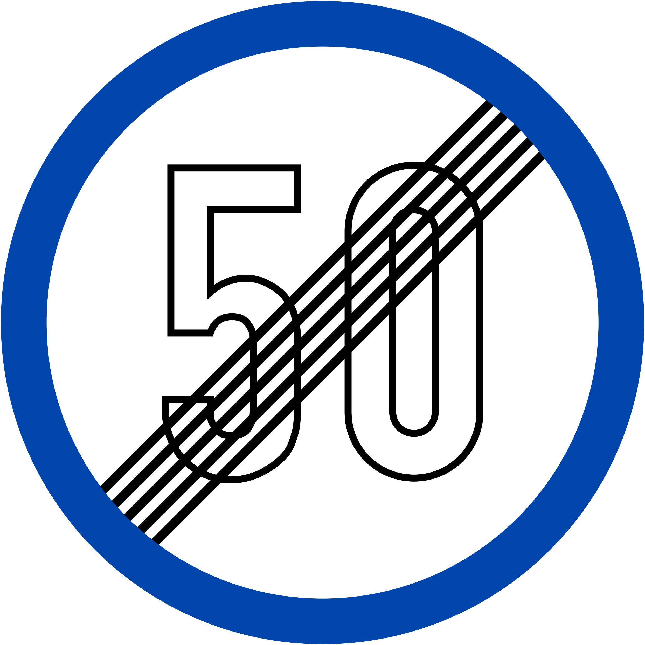 Vietnam Road Sign P134 Clipart (2487x2487), Png Download