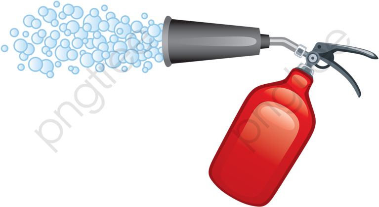 Fire Extinguisher Clipart Simple - Fire Extinguisher - Png Download (800x453), Png Download