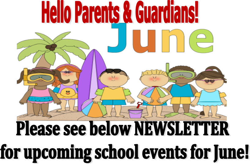 June Mcadam Elementary School - School Beach Day Cartoon Clipart (817x538), Png Download