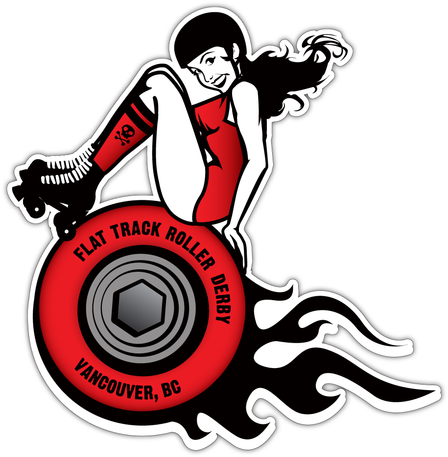 Terminal City Roller Derby Vancouver Flat-track Roller - Terminal City Roller Girls Clipart (932x934), Png Download