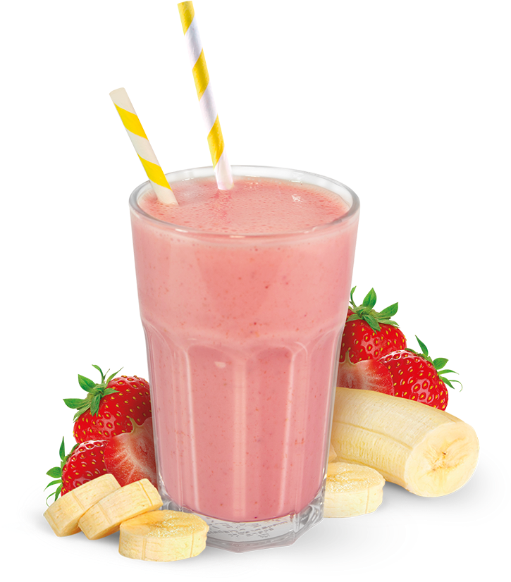 Smoothie Natural Fruit Vitality - Milkshake Clipart (960x960), Png Download