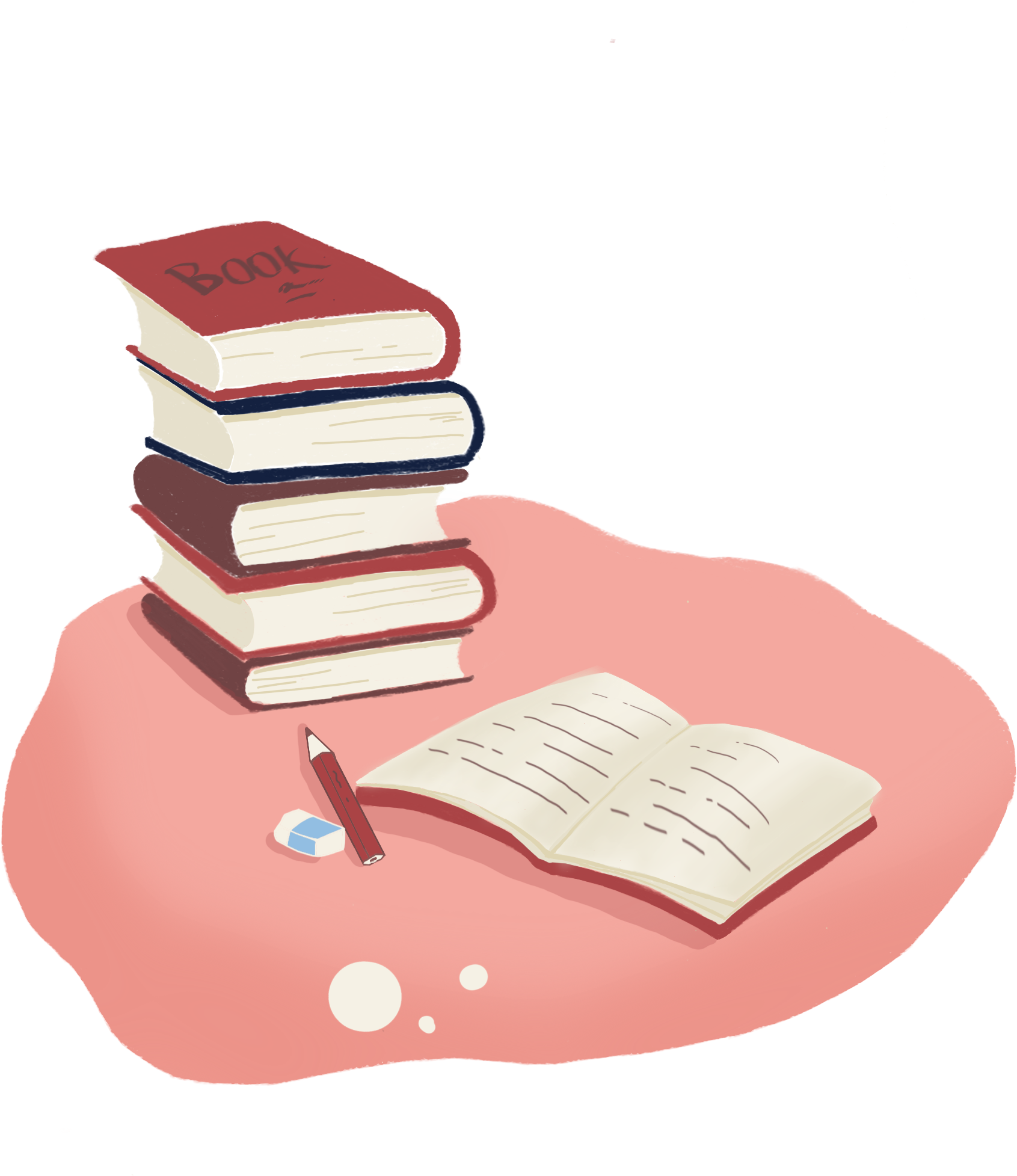 Books Stationery School Supplies Learning Png And Psd - Portable Network Graphics Clipart (2000x2000), Png Download