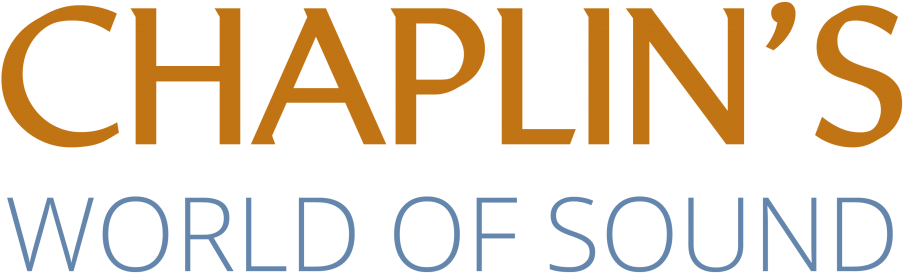 Chaplin's World Of Sound Clipart (1024x336), Png Download