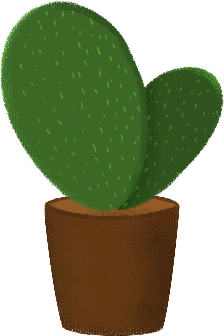 Cactus Green Plant Potted Png And Psd Flowerpot Clipart Full Size Clipart 4884873 Pinclipart