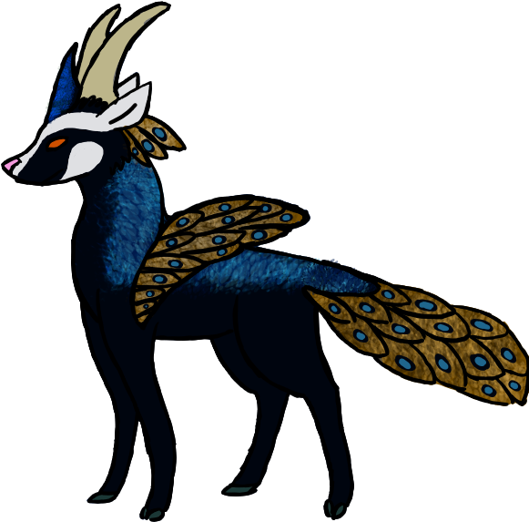 Because We Don't Have Enough Feathered Stags Around - Illustration Clipart (600x600), Png Download