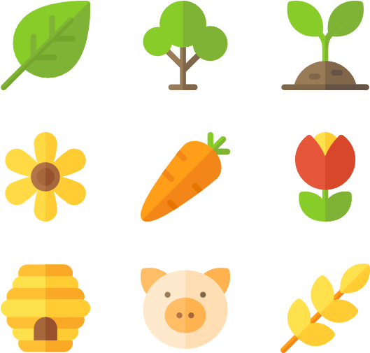 Farm Clipart (600x564), Png Download