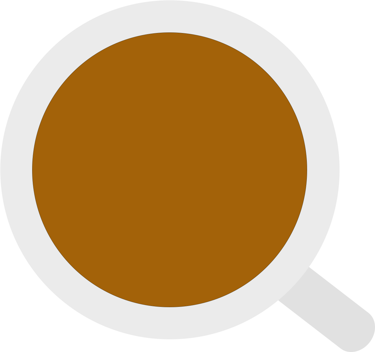 Top View Coffee Png - Background Radiation In The Uk Clipart (1270x1193), Png Download
